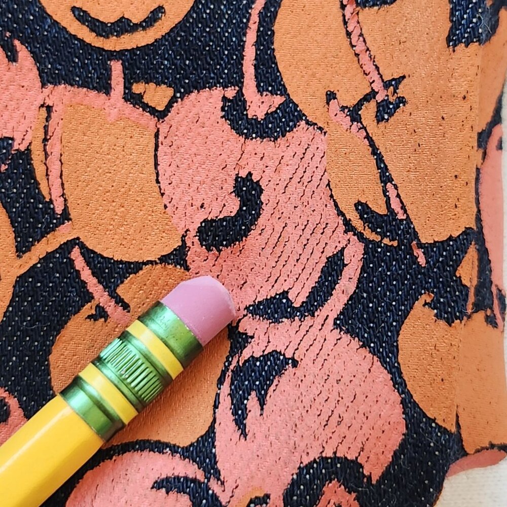 Mother Denim Jeans Leggings The Looker Cherry Pickin Garden Girl Fruit Market - Picture 9 of 13